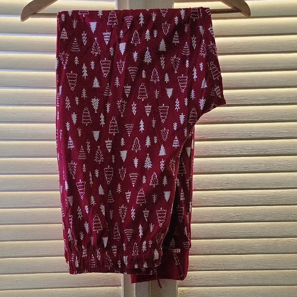 Macy's Red Family Pajama Pants
